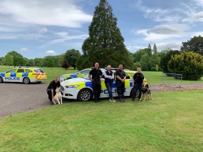 17 May 2022 – A day out with the Police Dog Handlers at Toddington Manor