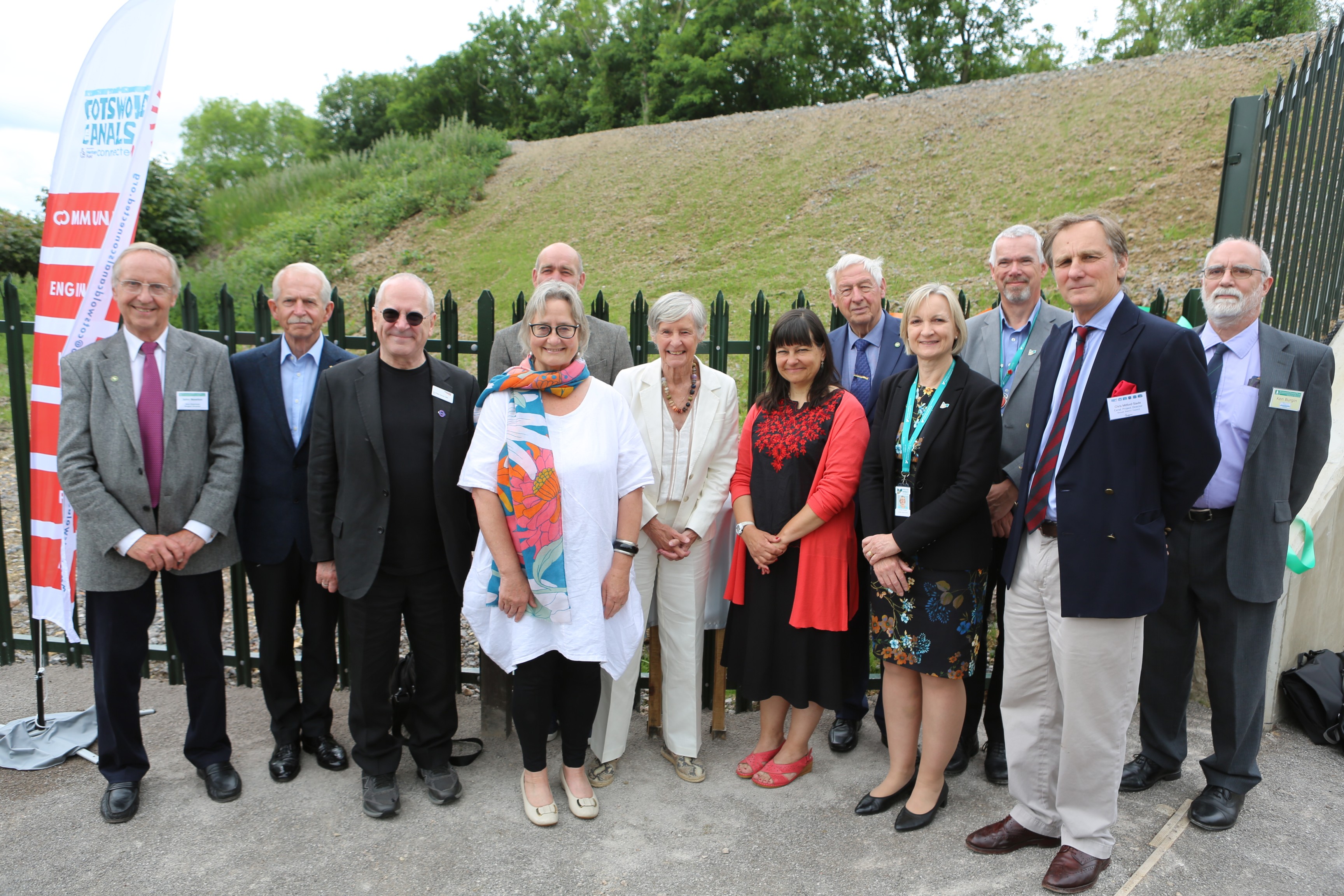 23 May 2022 – Attending the opening and naming of the new Ocean Jubilee Bridge at Stonehouse.