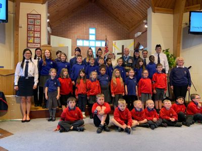 23 May 2022 - Awards Evening with the 7th Gloucestershire Boys Brigade & Girls Association, Christchurch, Abbeymead