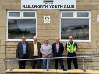 25 May 2022 – Visit to Nailsworth Youth Club