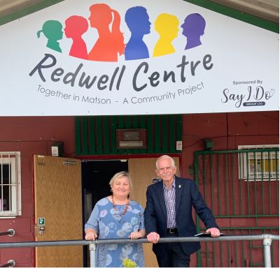 6 July 2022 – With Vanessa Worrall at Together in Matson, The Redwell Centre, Matson, Gloucester. 