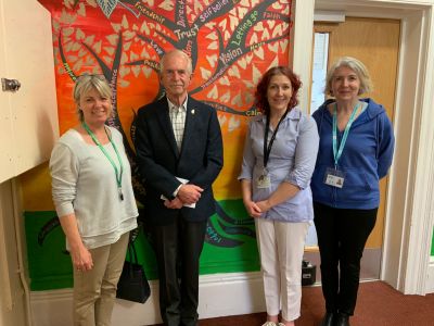23 March 2022 – Visit to Gloucester & Forest Alternate Provision School