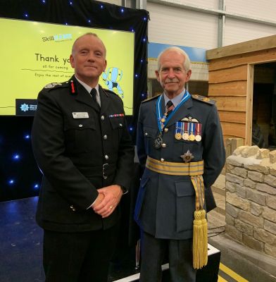 6 September 2022 – SkillZone 10-year celebration and awards evening, with Chief Fire Officer Mark Preece.
