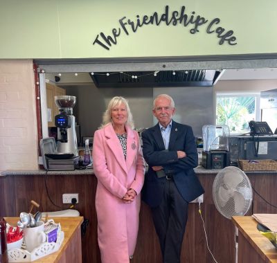 13 October 2022 – Visit to the Friendship Café and City Farm in Gloucester, with Julie Kent.
