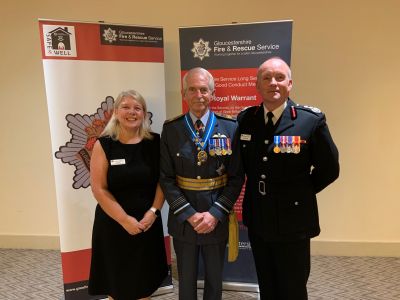 18 October 2022 – Gloucestershire Fire & Rescue Service Awards Evening.