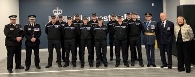 26 November 2022 – Graduation of Special Constable PEQF Programme, Sabrina Centre.