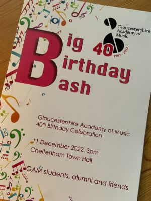 29 January 2023 – Well worth waiting for, the GAM Big Birthday Bash, delayed due to snow in December, delighted a full-house.  