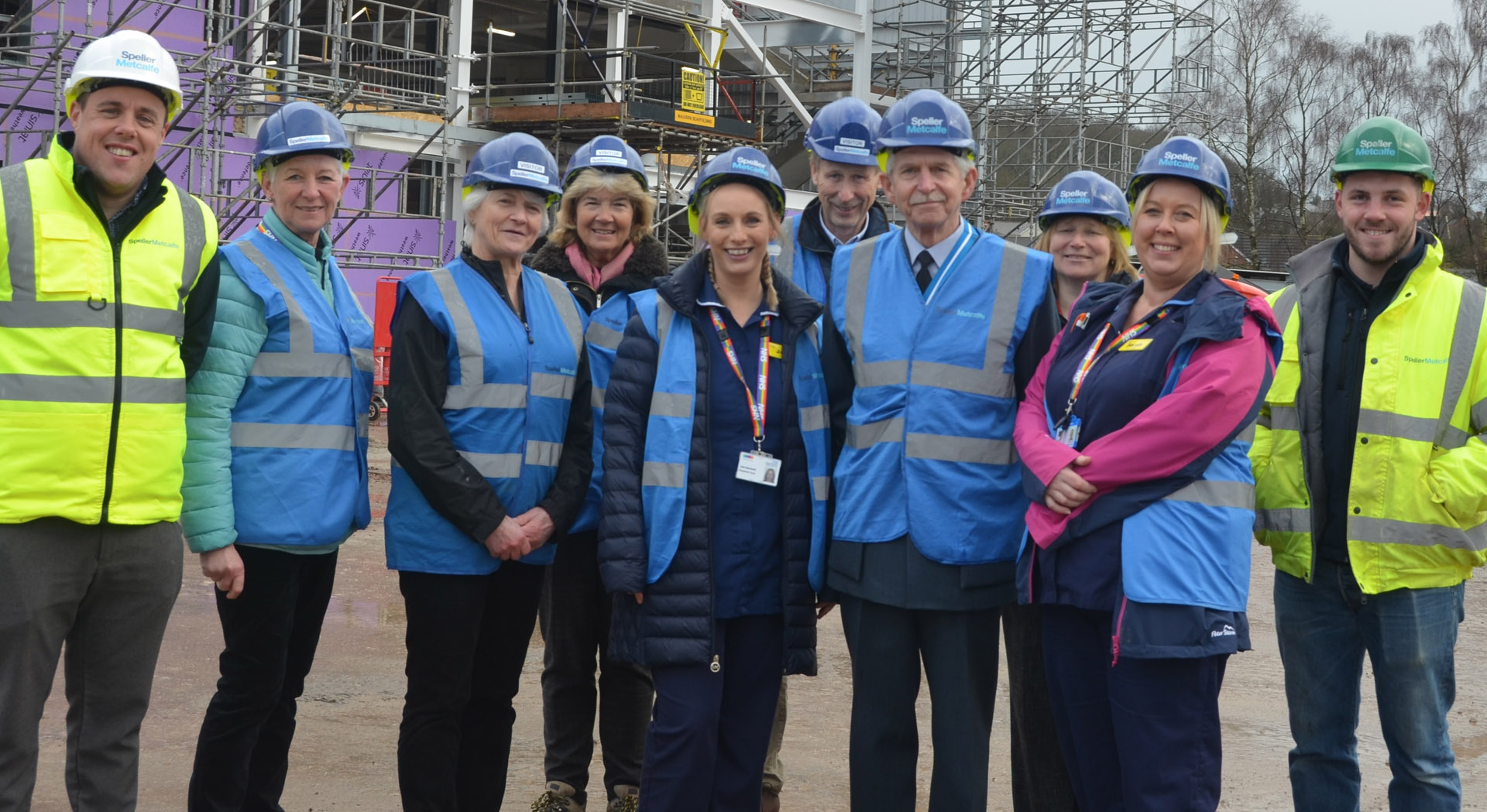 22 February 2023 – Visit to the new-build Community Hospital in Cinderford, together with Roger Deeks, Ingrid Barker, Councillor Julia Gooch, Angela Potter and Julia Blackman